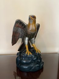 Ceramic And Mixed Metal Eagle Sculpture Mario Gonzalez Style