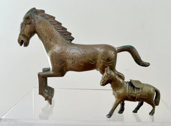 Chinese Brass Horses (small)
