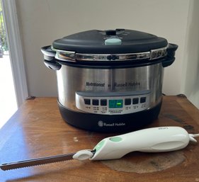 Electric Knife And Nutritionist By By Russel Hobbs Pressure Cooker