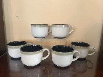 Sango Nova Black Large Mugs