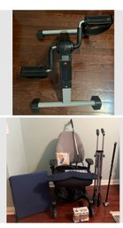 Vola Electric Lift Chair, Collapsable Walker, Weights, Chair Bike And More