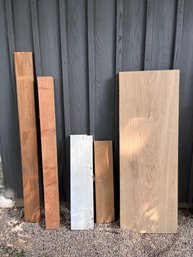 Various Types And Sizes Of Wood