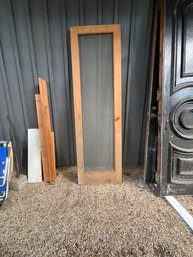 Wooden Screen Door