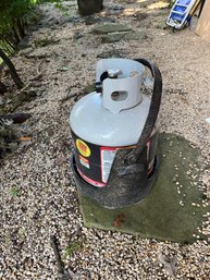 Propane Tank With  Carrying Strap