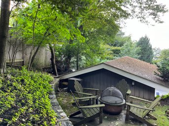 4 Wooden Adirondack Chairs