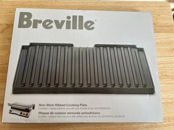 Breville Non Stick Ribbed Cooking Plate