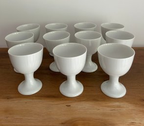 11 Porcelain Goblets