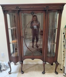 Antique Victorian China Cabinet