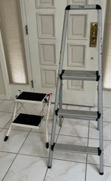 Aluminum Step Ladder And Metal Step Ladder