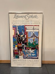 Edward Sokol Brewster Gallery Art Poster