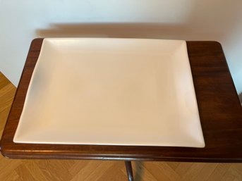 Everyday White For Fritz And Floyd White Heavy Platter (1)