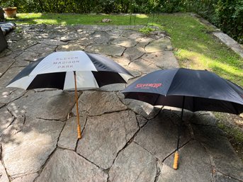 2 Large Sturdy Umbrellas