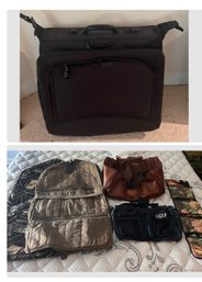 Suitcase, Suit Bags, Duffels And Makeup Bag