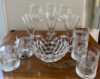 Random Glass Lot: Orrefors, Ralph Lauren And More