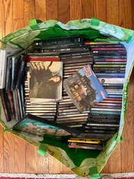 Fresh Direct Bag Full Of CDs And DVDs