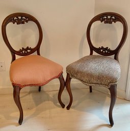2- Antique Ladies Chairs