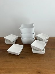 Crate And Barrel Bowls And Condiment Bowls