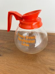 Decaffeinated Coffee Carafe