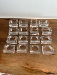 16-Lucite Napkin Holders