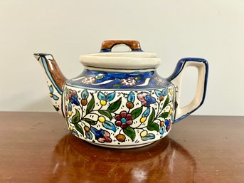 Armenian Ceramic Teapot From Jerusalem