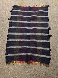 Vintage Woven Rag Rug