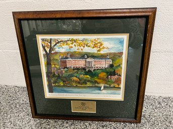 The Culinary Institute Of America Watercolor By Jean M Scanlan?
