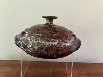 Studio Pottery With Lid