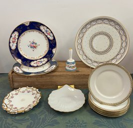 Porcelain Lot: Limoges, Royal Staffordshine And More