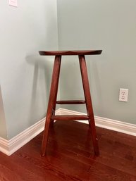 Wood Saddle Stool