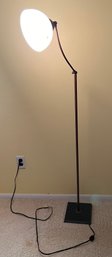 Adjustable Floor Lamp With Plastic Shade