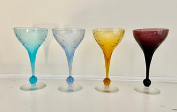 Colorful Cordial Glasses