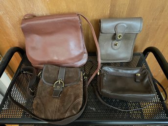 Bags: Mix Of Brown, Leather And Suede Bags