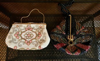 Vintage Beaded Purses: Bloomingdales, And Jorelle Bags Made In France