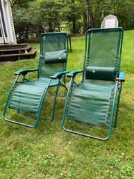 2-lafuma Zero Gravity Reclining Chairs