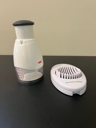 Oxo Grips Chopper, And Kitchen Aid Egg Slicer