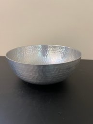 Hammered Aluminum Bowl