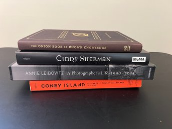 Coffee Table Books: Coney Island, Cindy Sherman, The Onion Books And Anne Leibovitz Photographer