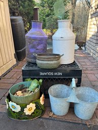 Antique Cans: Hakala/white Bros, Planters, And More