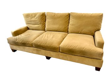 Crate And Barrel 3 Cushion Sofa