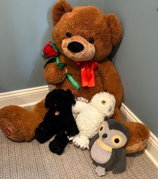 Stuffed Bears, Owls, Dogs And More