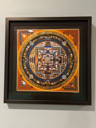 Kalachakra Mandala (Brocadeless Thangka)