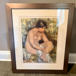 After Pierre-Auguste Renoir  Bather Wiping A Wound Lithograph