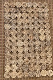 Natural Jute Rug Circular Design