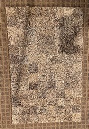 Natural Jute Rug Square Design