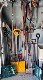 Garden Tools, Crowbar, Axe, Saws, Shovels & Squeegies