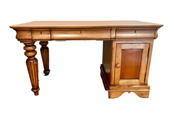 Uproar Medium Alder Solid Wood Desk