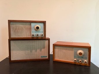 2- KLH Model 21 Radio And Speaker