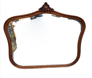 Victorian Wood Mirror