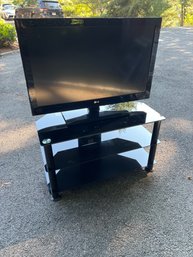 LG 37CS560 HDMI TV And Alphaline TV Stand