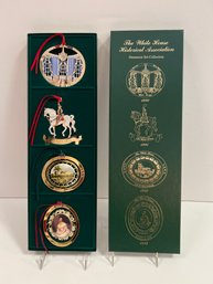 1990-1993 The White House Historical Associations Ornament Collection